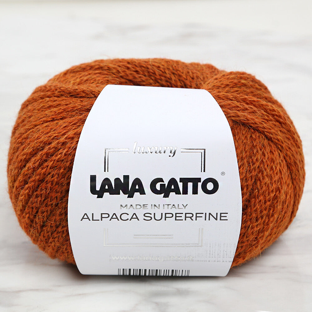 LANA GATTO ALPACA SUPERFINE Kiremit El Örgü İpi - 9071